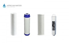 African Water Purification RO basic filter set plus taste and odor